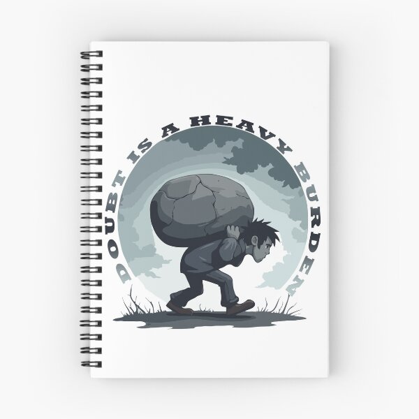 Item preview, Doubt is a heavy burden designed and sold by scarlov.
