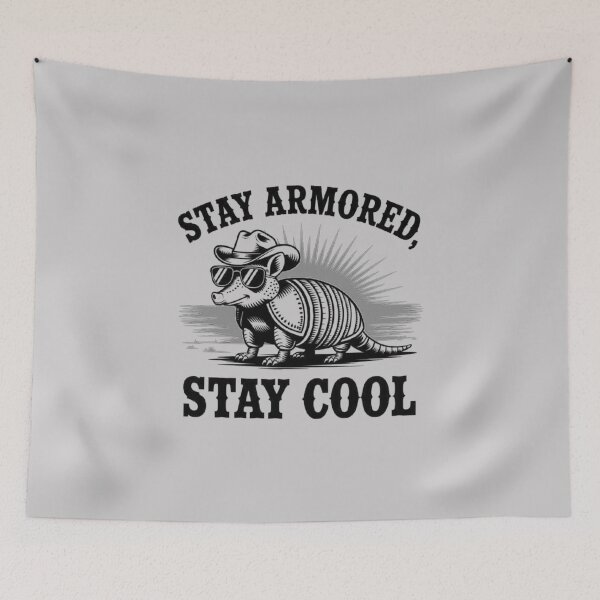 Item preview, Cool Armadillo Cowboy – Stay Armored, Stay Cool designed and sold by love3617.