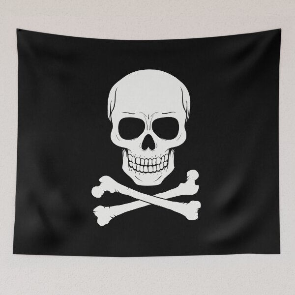 Item preview, Classic Skull & Crossbones Underground design– Rock Hard, Stay designed and sold by paulo silveira.