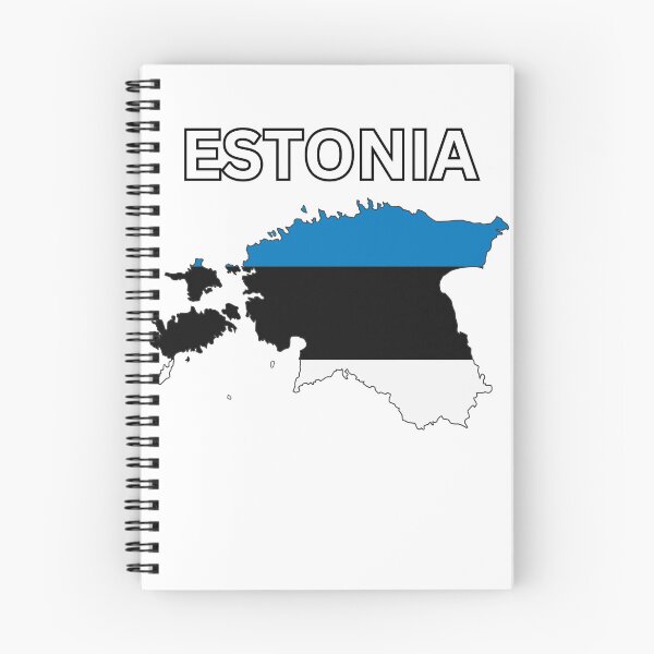 Item preview, Estonia flag map designed and sold by atomstartup.