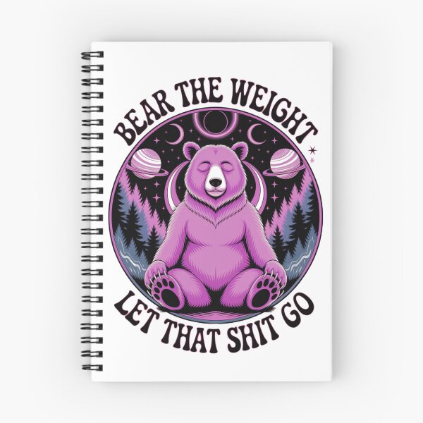 Item preview, Bear the Weight – Let That Sh*t Go designed and sold by Bastets Treazures.