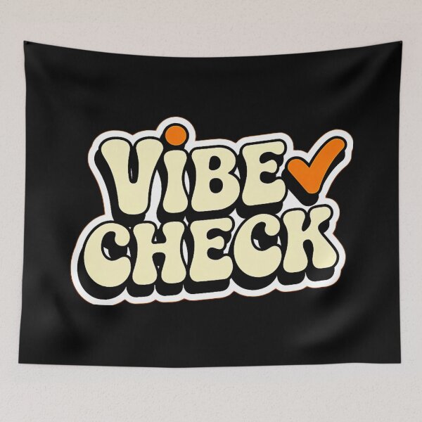 Item preview, Vibe Check Text Art Design designed and sold by SteezeeStore.