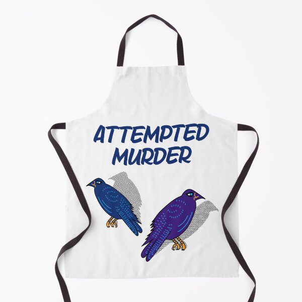 Item preview, Attempted Murder: Crow Pun Art designed and sold by nomadraconteur.