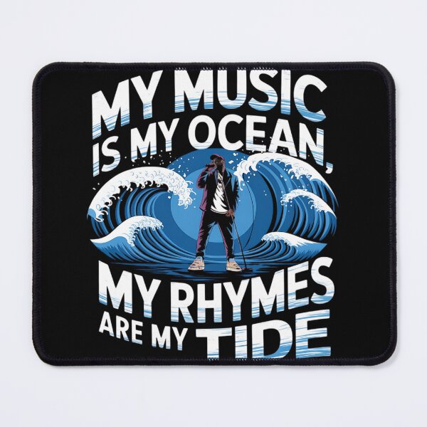 Item preview, Old School Mic Drop Vintage Rap Era Tribute designed and sold by RadDeck.