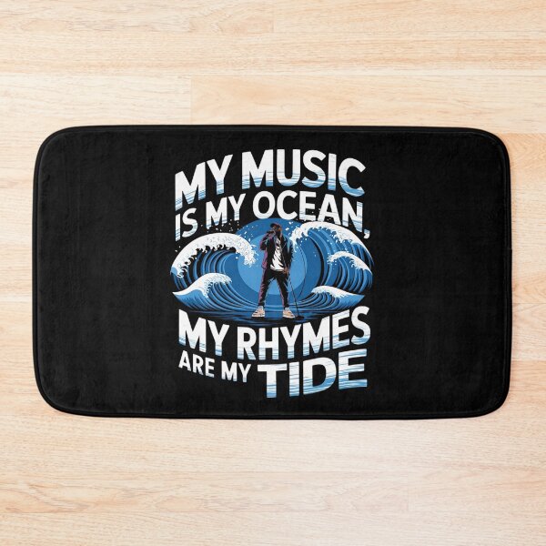 Item preview, Old School Mic Drop Vintage Rap Era Tribute designed and sold by RadDeck.