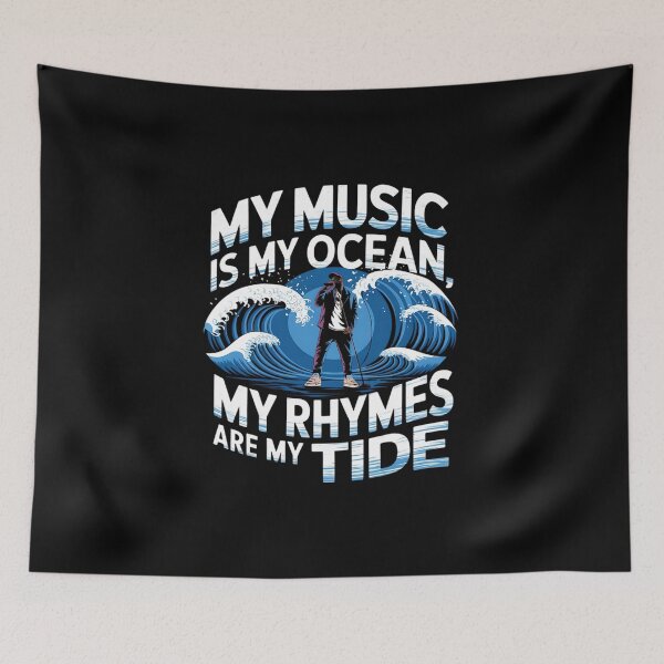 Item preview, Old School Mic Drop Vintage Rap Era Tribute designed and sold by RadDeck.