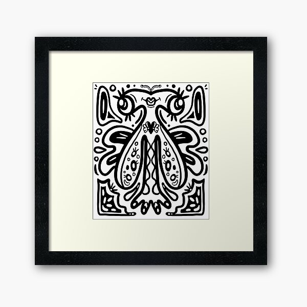Item preview, BUTTERFLY DOODLE designed and sold by Althaea_Design_Vault.