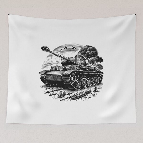 Item preview, Tiger Tank  designed and sold by NTGUILTY.