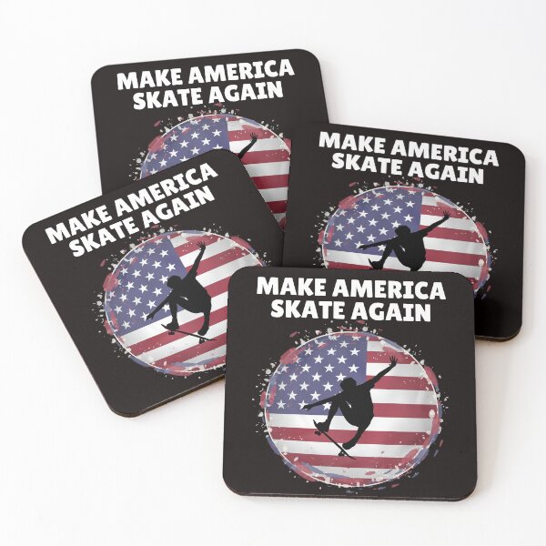 Item preview, Funny Make America Skate Again Skateboard Cool Skateboarding designed and sold by MagicSD Designs.