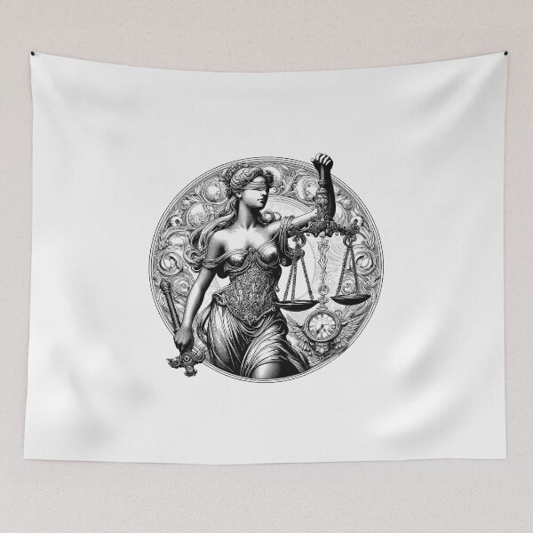 Item preview, The Legacy of Lady Justice in Portraiture designed and sold by NTGUILTY.