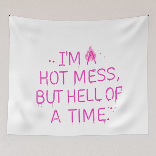 Item preview, hot mess designed and sold by FitEnvy.