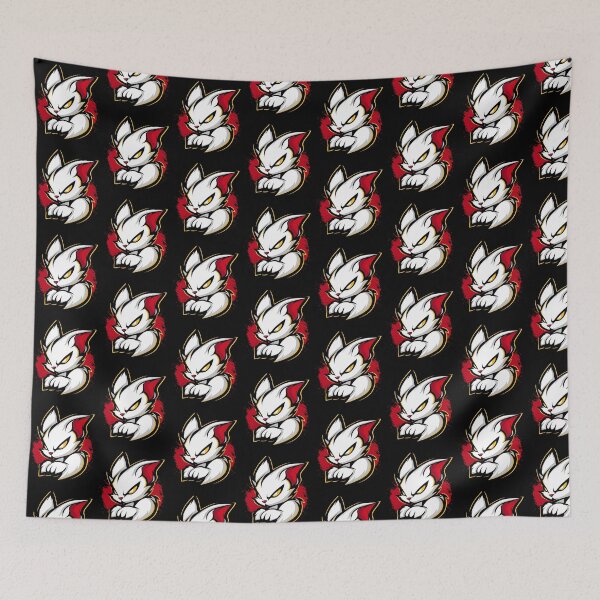 Item preview, Fierce White Fox – Bold Gaming Mascot designed and sold by Taans-Creation.