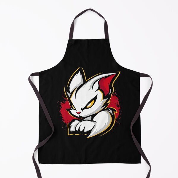 Item preview, Fierce White Fox – Bold Gaming Mascot designed and sold by Taans-Creation.