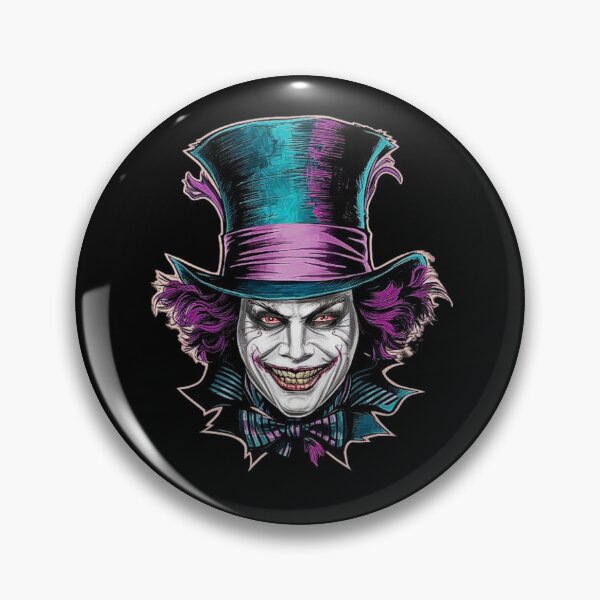 Item preview, Evil Grinning Maniac Art - Creepy Sinister Face Illustration designed and sold by love3617.