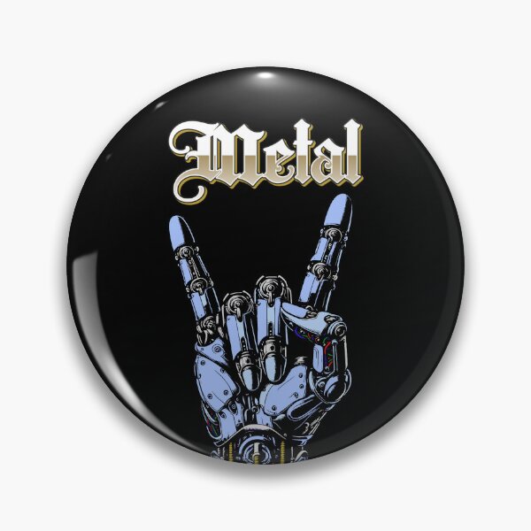 Item preview, Cyborg Metal designed and sold by ThreadBorne.
