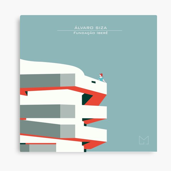 Vista previa del artículo con la obra «Álvaro Siza - Fundação Iberê», diseñado y vendido por MGJ Artefactum.