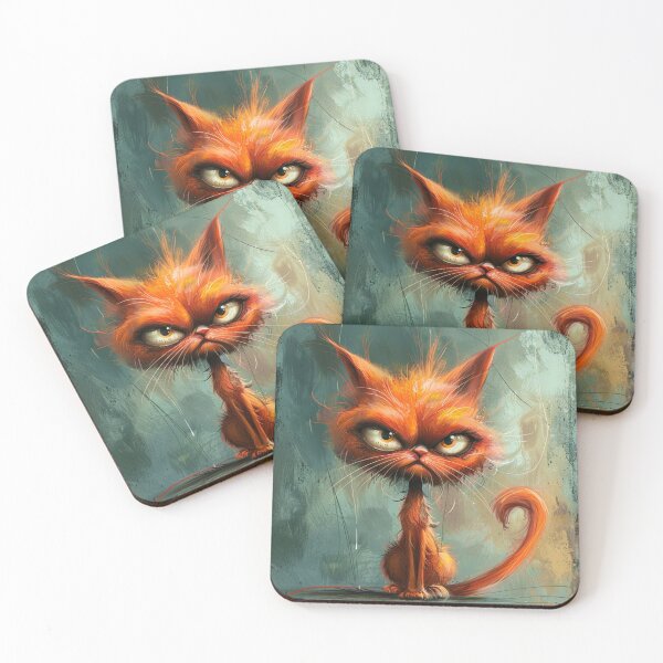 Item preview, Stressed Cat designed and sold by Myra365Art.