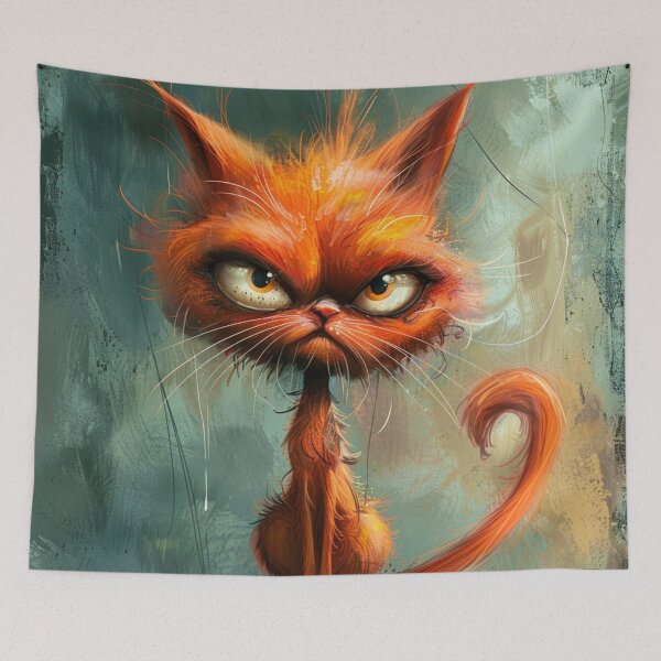 Item preview, Stressed Cat designed and sold by Myra365Art.