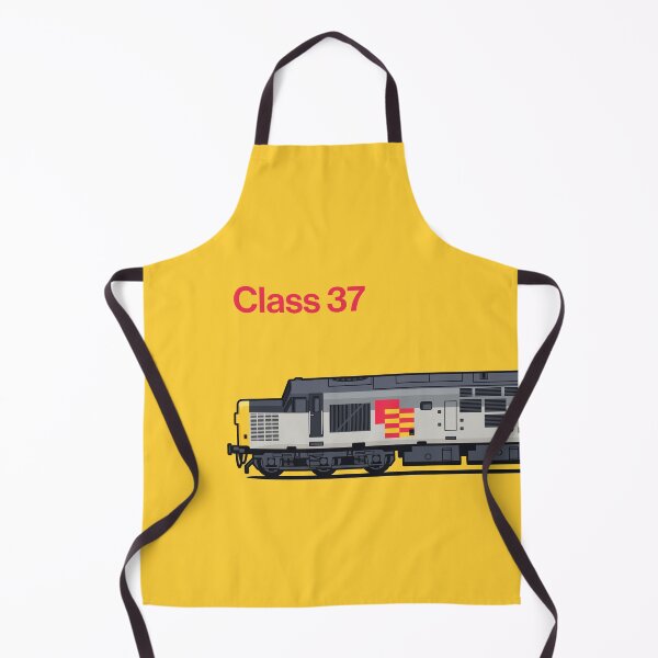 Item preview, Class 37 Freight General Yellow Train Side England UK designed and sold by VoodooCircus.