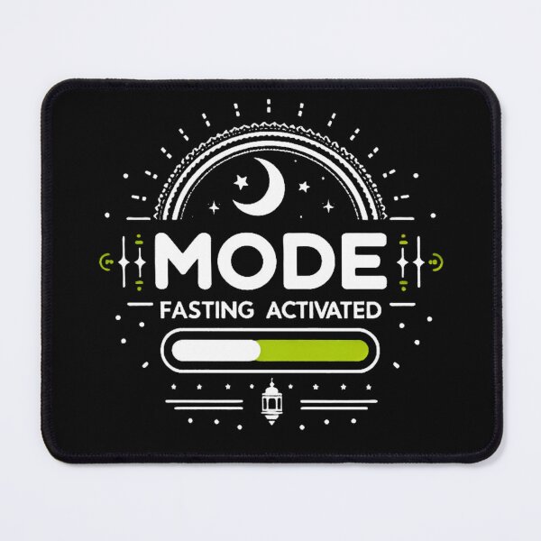 Item preview, Mode  Fasting Activated – Funny Ramadan Design   designed and sold by BrightNook.