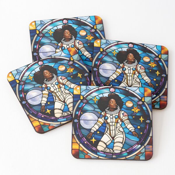 Item preview, Female astronaut designed and sold by CeciliaGomezArt.