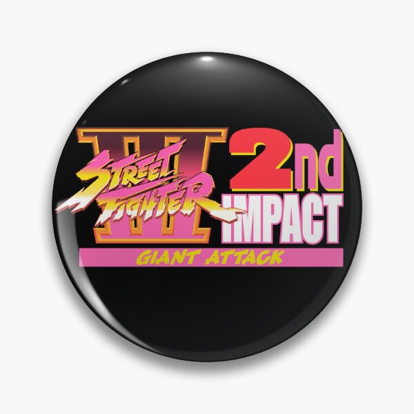 Item preview, SFIII 2nd Impact Giant Attack Logo designed and sold by CDSmiles.