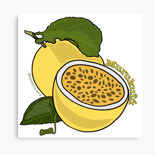 Item preview, Murukuîá - Maracujá - Passion fruit designed and sold by ApoenaArt.