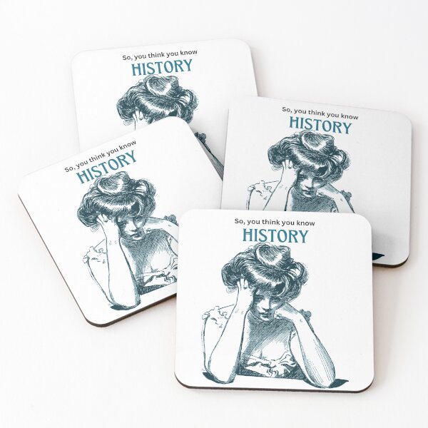 Item preview, Sassy Vintage Girl - So You Think You Know History designed and sold by Blueberry CC Designs.