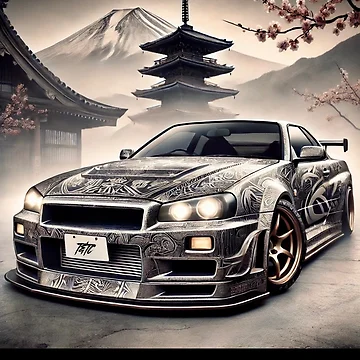 Artwork thumbnail, Samurai Speed: R34 Skyline GT-R by ThrottleNThread