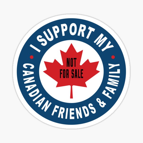 Item preview, I Support My Canadian Friends & Family designed and sold by TaraGbear.