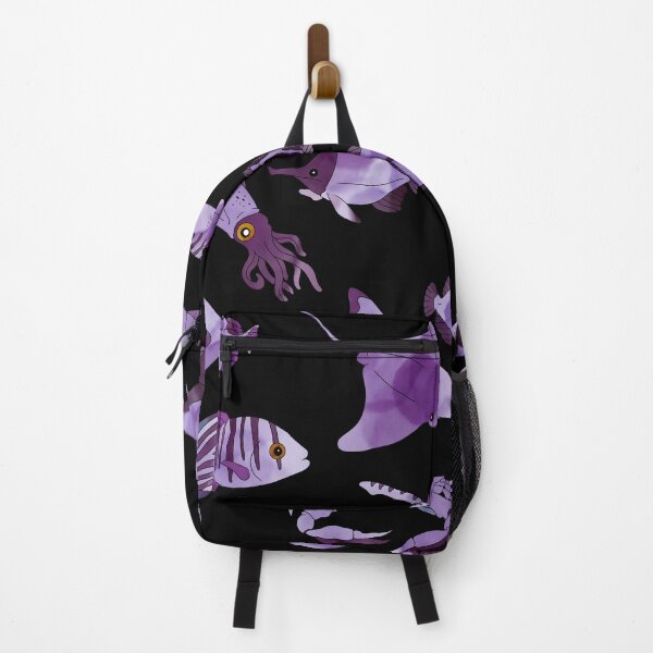 Item preview, Watercolour fish Dark Purple designed and sold by Caseymax.