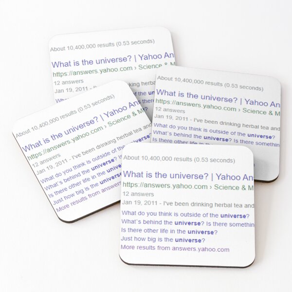 Item preview, What is the universe? designed and sold by aurora-borealis.