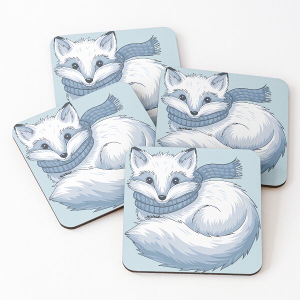 Item preview, Chill Arctic Fox designed and sold by WildlifeInc.