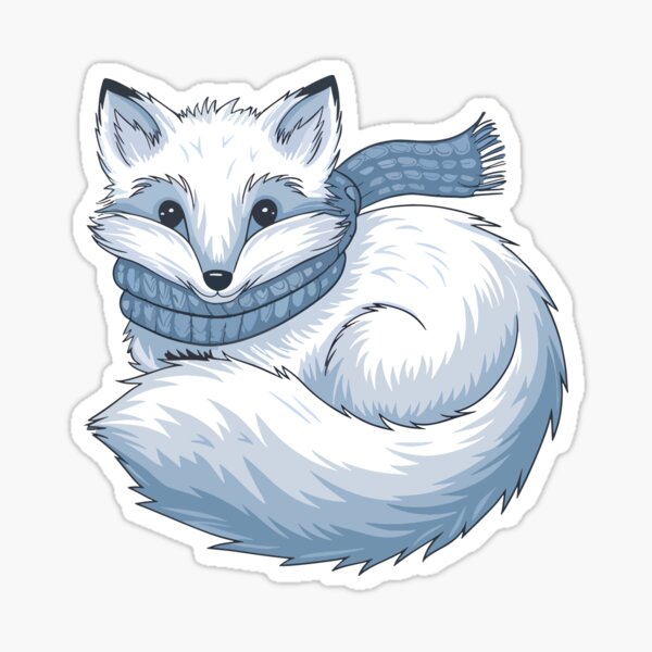 Item preview, Chill Arctic Fox designed and sold by WildlifeInc.