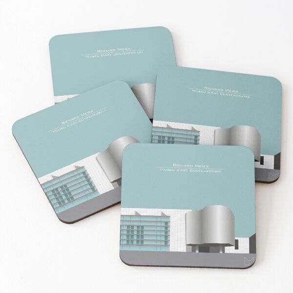 Item preview, Richard Meier - Museum of Contemporary Art of Barcelona designed and sold by MGJ Artefactum.