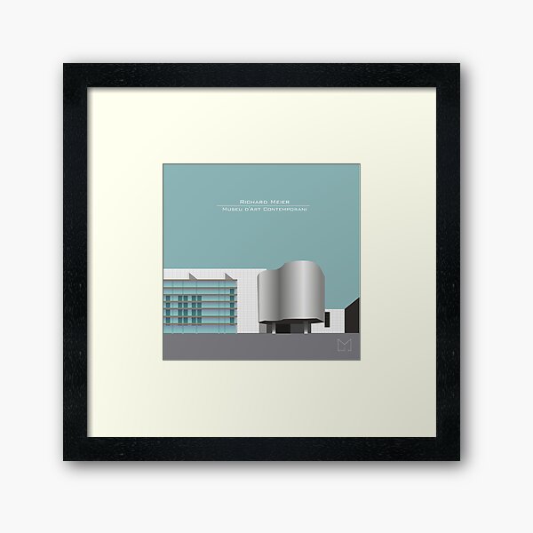 Vista previa del artículo con la obra «Richard Meier - Museu d'Art Contemporani de Barcelona», diseñado y vendido por MGJ Artefactum.