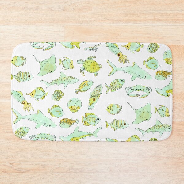 Item preview, Watercolour fish Yellow designed and sold by Caseymax.