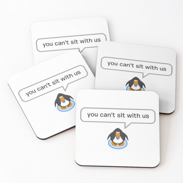 Item preview, you can't sit with us designed and sold by aurora-borealis.