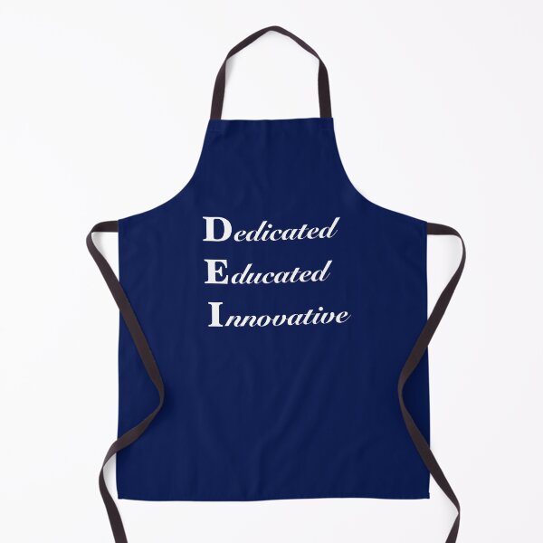 Item preview, Dedicated, educated, innovative (white) designed and sold by Messerpieces.