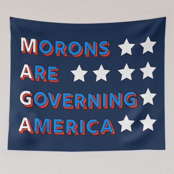 Item preview, Morons Are Governing America (MAGA) designed and sold by KerlZ.
