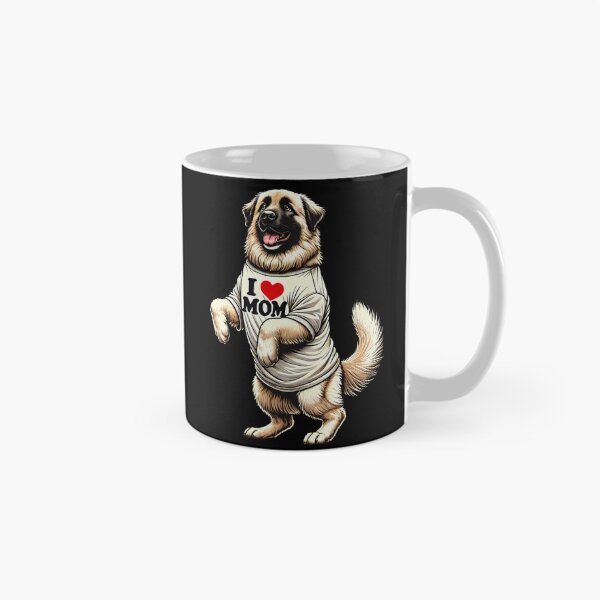 Item preview, Caucasian Shepherd Dog Mom I Love Mom Caucasian Shepherd Dog Lover designed and sold by Kimberley King Art  King Art.