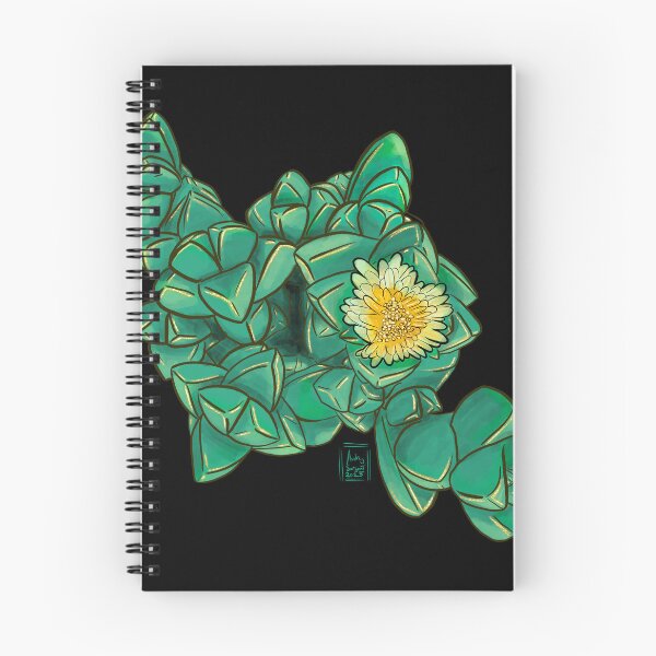 Item preview, Succulent Jewels: Corpuscularia Lehmannii, “Ice Plant” designed and sold by StoutHeart Studio.