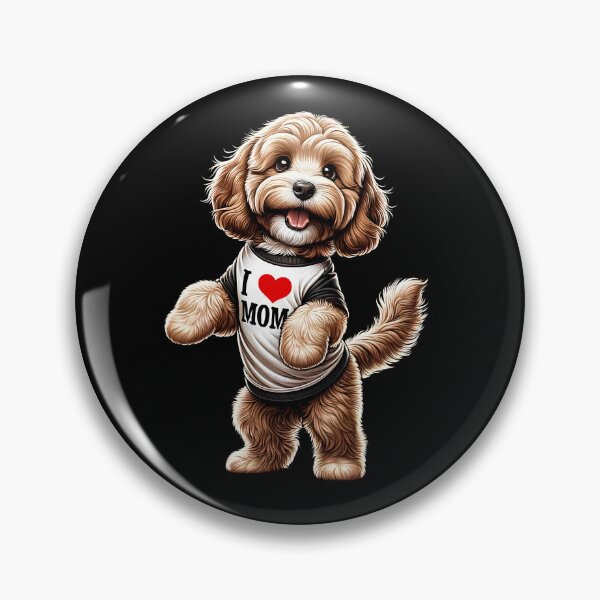 Item preview, Cockapoo Mom I Love Mom Cockapoo Lover designed and sold by Kimberley King Art  King Art.