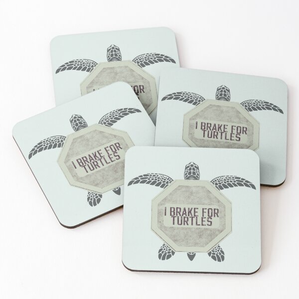 Item preview, I brake for turtles I brake for critters animals funny gifts for turtles lovers and for lovers of animals designed and sold by MatthewViews.