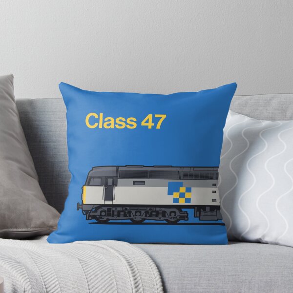 Item preview, Class 47 Freight Construction Blue Train Side England UK designed and sold by VoodooCircus.