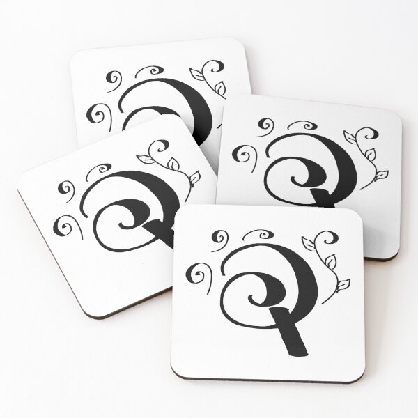 Item preview, The letter Q designed and sold by Flowersfruits.