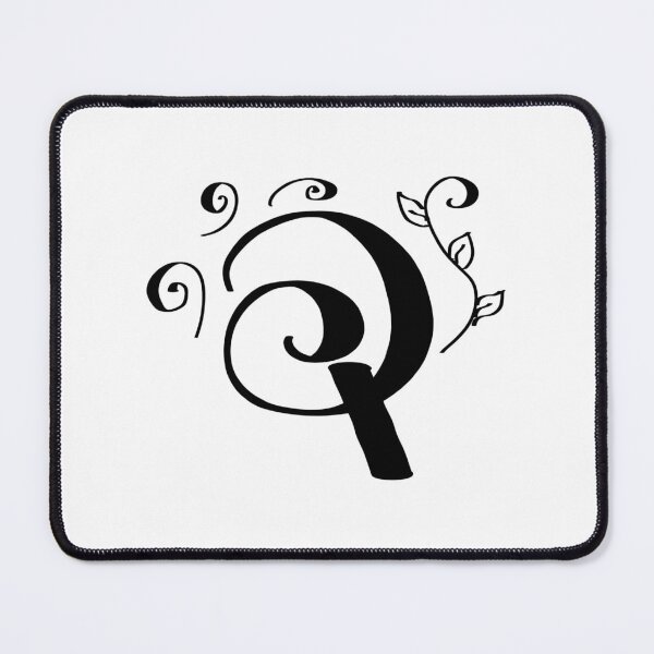 Item preview, The letter Q designed and sold by Flowersfruits.