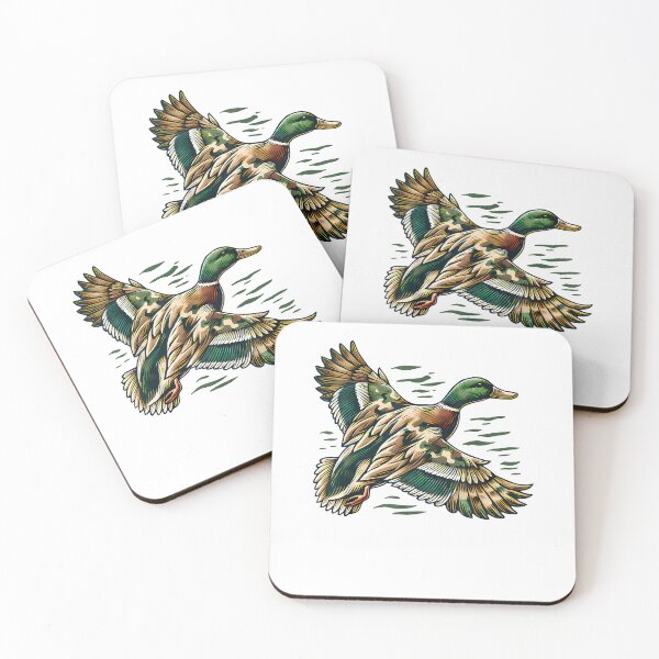Item preview, Flying Mallard Duck Hunting Art designed and sold by JoelFox165.