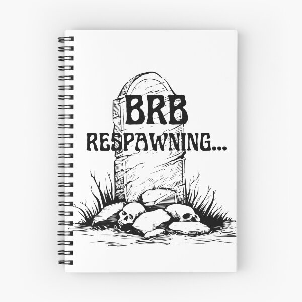 Item preview, Gamers - BRB Respawning designed and sold by DoodleImprints.