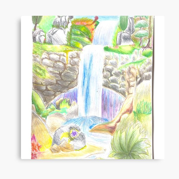 Item preview, Bridge Waterfall designed and sold by PURPLE_creations.